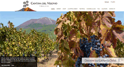 Desktop Screenshot of cantinadelvesuvio.it